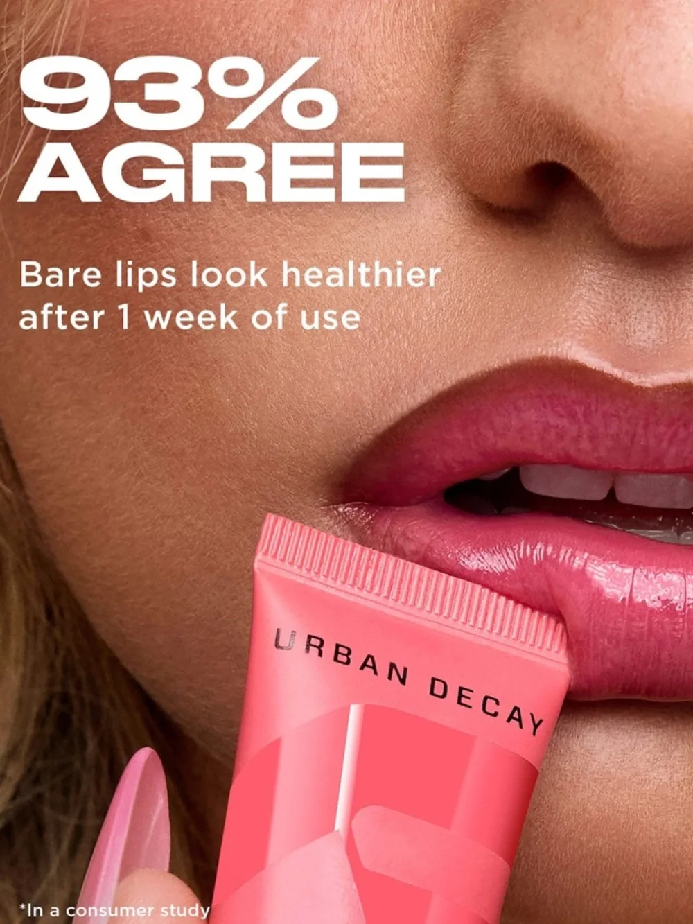 URBAN DECAY Sauced - Red, high stain- smells like mango Lip Toy Lip Oil Stain